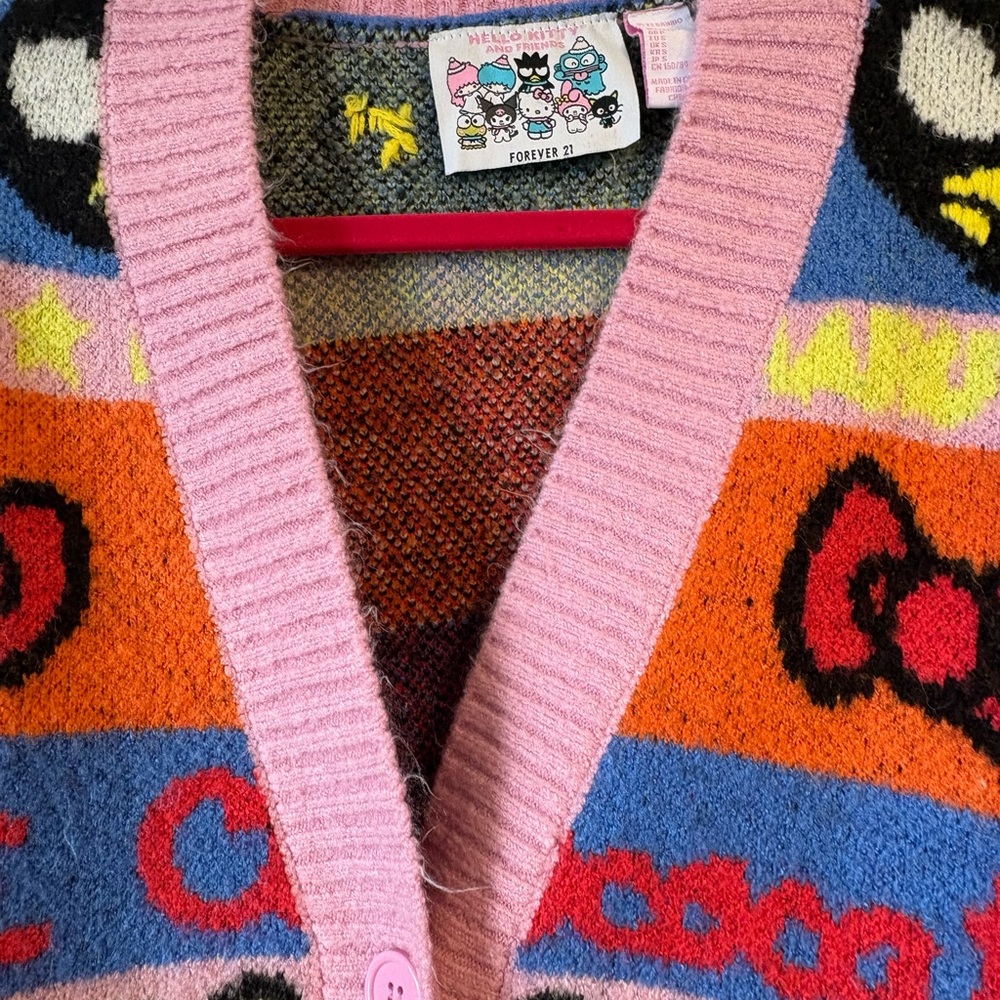 Hello Kitty & Friends x Forever 21
Cardigan Sweater Womens S - Picture 6 of 10